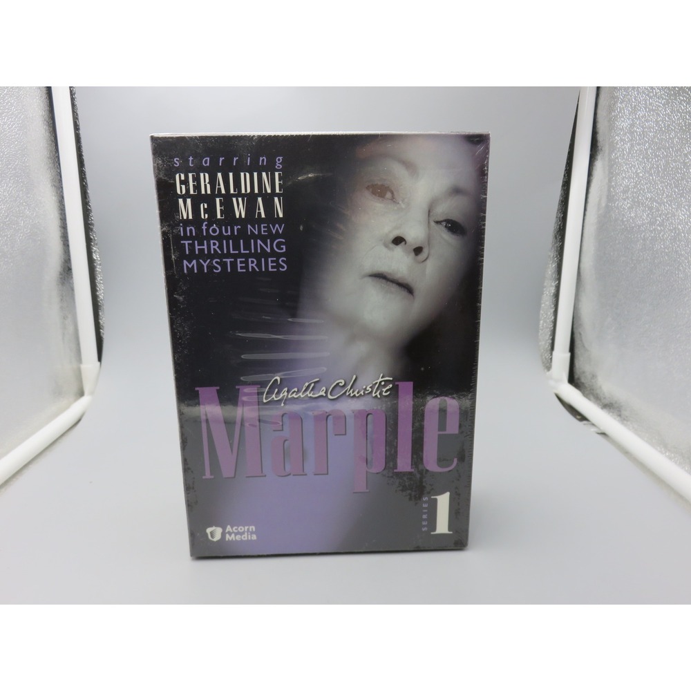 Agatha Christie Marple Series 1 DVD Geraldine McEwan 4 Mystery Set New Sealed
